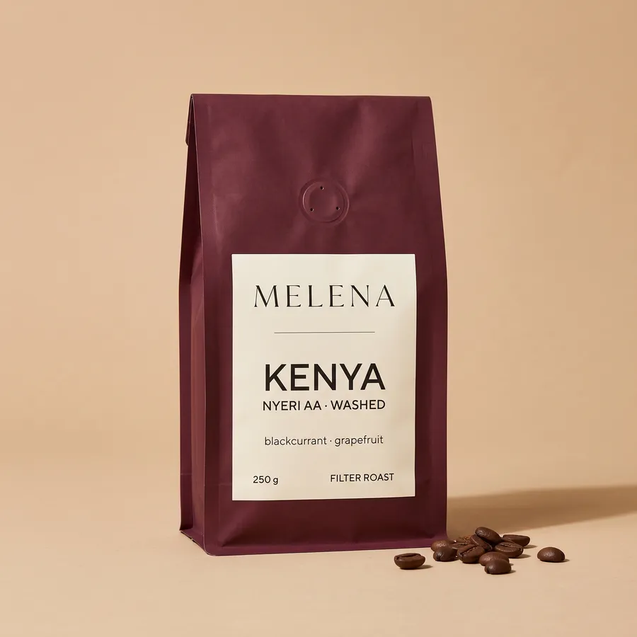 Бордова пачка MELENA Kenya